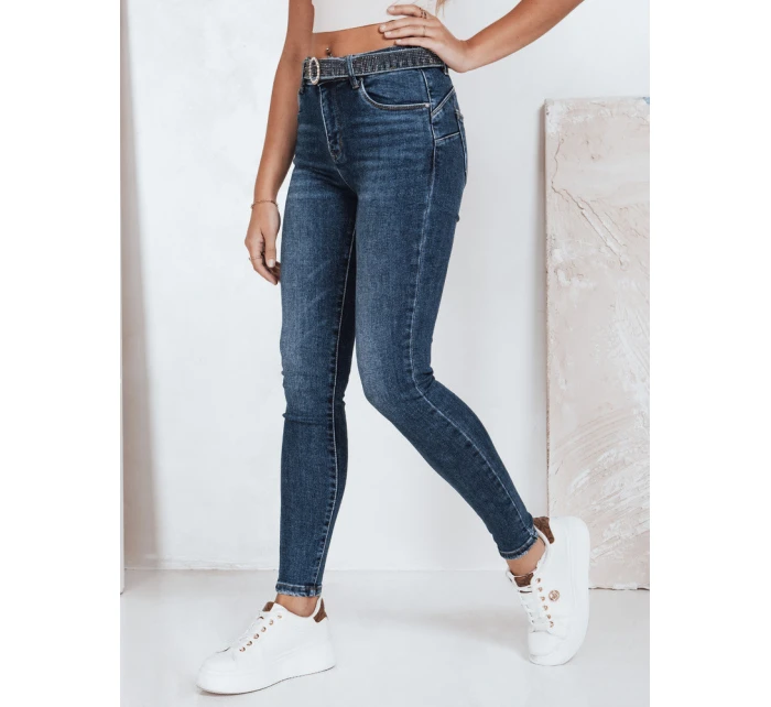 Dámské úzké push up džíny modré Dstreet model 21992917 - FashionStreet Dámské úzké push up džíny modré Dstreet model 21992917 - FashionStreet