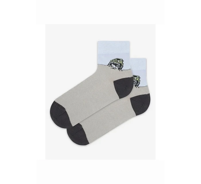 Chlapecké vzorované ponožky model 20908731 Cottoline 3032 - Gatta Chlapecké vzorované ponožky model 20908731 Cottoline 3032 - Gatta