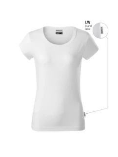 Dámske ťažké tričko Resist (biele (značka))