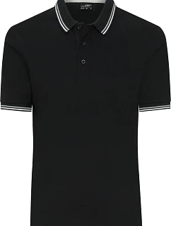 JN Pánské těžké piqué polo s proužky 02. model 22531353 - Daiber