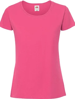 LadyFit Iconic 195 T Dámské tričko z těžké bavlny model 22431583 fuchsia - Fruit of the Loom