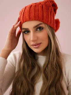 Milano fleecová čiapka K203 červená