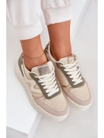 Dámské Sportovní Boty Na Platformě Leopardí Zelené model 21688942 - Boto