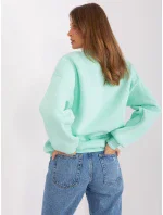 Bluza EM BL 617 model 18987587 mietowy - FPrice Bluza EM BL 617 model 18987587 mietowy - FPrice