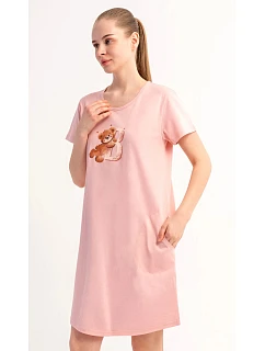 Dámské domácí šaty s krátkým rukávem model 22405598 - Vienetta