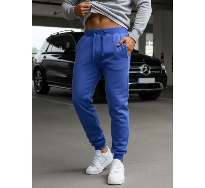 Pánské modré tepláky Dstreet model 21962565 - FashionStreet Pánské modré tepláky Dstreet model 21962565 - FashionStreet