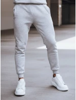 Pánské světle šedé tepláky Dstreet model 21969486 - FashionStreet Pánské světle šedé tepláky Dstreet model 21969486 - FashionStreet