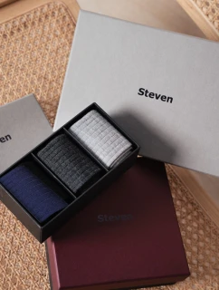 Ponožky model 21320580 Pánské Boxy A'3 4146 - Steven