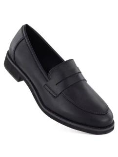 Skórzane  czarne model 22034157 - JEZZI