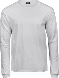 Tee Jays TJ 8007 Pánske tričko s dlhým rukávom „SOF TEE®“ 18.8007 biele