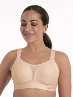športová podprsenka smart control tvarovaná, čistý strih 5530 smart rose - Active