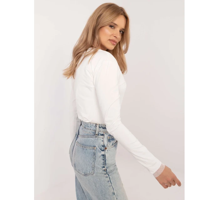 Bluzka CLM BZ model 20692077 ecru - FPrice Bluzka CLM BZ model 20692077 ecru - FPrice