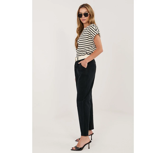 Šnúrové nohavice model 226456 Taliansko Moda