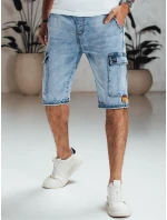 Pánske džínsové šortky modré Dstreet SX2553