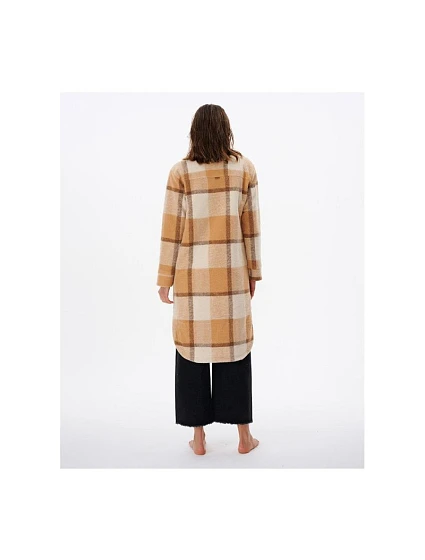 RIP CURL Breeze Check Jacket camel