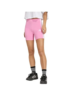 Dámske šortky adidas Essentials 3-Stripes High Waisted Biker shorts pink KT1625 women
