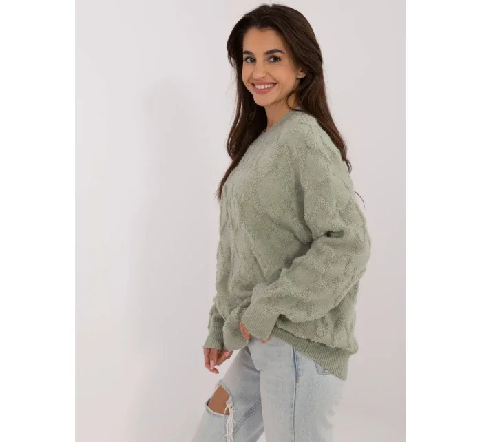 Jumper AT SW 2361.61 pistáciový