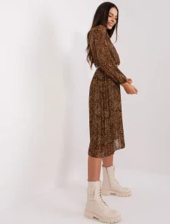 Šaty DHJ SK 10536N 3.31X hnedá