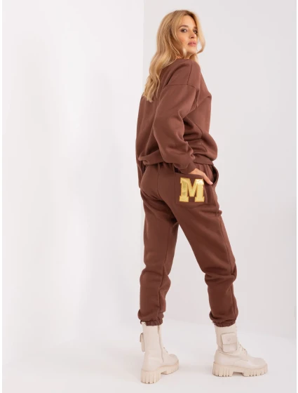 Komplet EM KMPL model 18990625 ciemny brązowy - FPrice