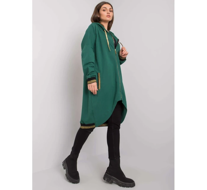 Mikina RV BL 6791.48 tmavozelená