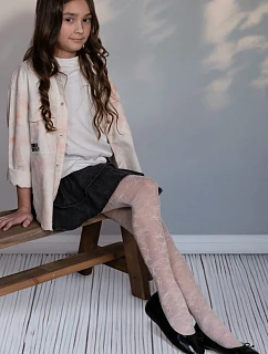 Dívčí krajkové punčocháče Lorena model 22106937 - Knittex