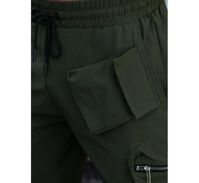Pánské kalhoty cargo zelené Dstreet model 21976684 - FashionStreet