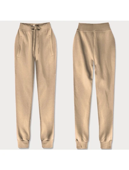 Světle béžové teplákové kalhoty model 21481308 - J.STYLE