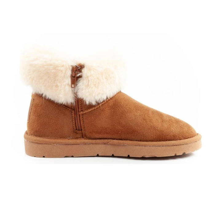 O'neill model 21394743 Mid zimní kotníkové boty zateplené pohodlné módní hnědé - ONeill