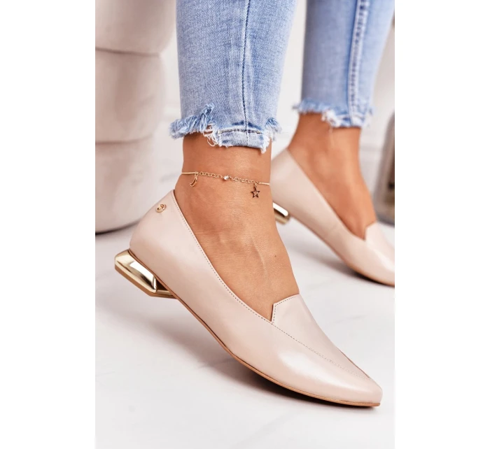 Mokasíny Na   Béžová model 21546493 - Laura Messi