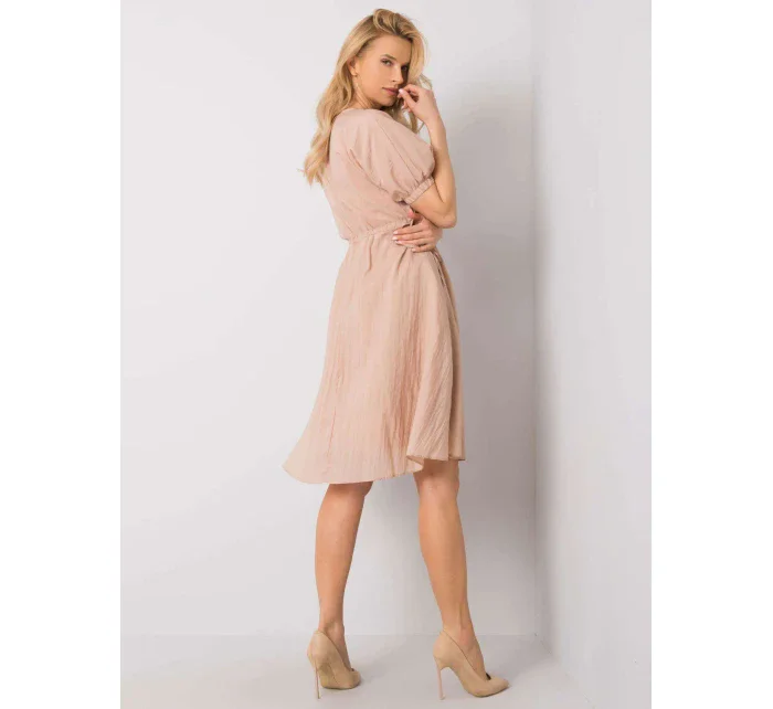 Šaty 217 SK 25663.02 béžová