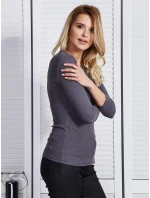Blúzka CZ BZ 4250.06 tmavo šedá