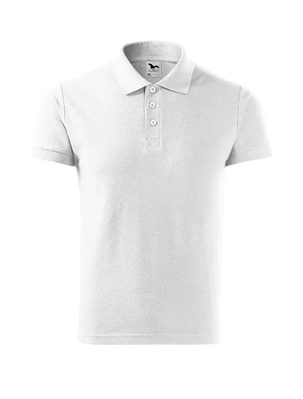 Cotton polokošile pánská bílá