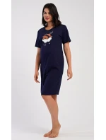 Dámská noční košile mateřská Méďa na model 21417120 - Vienetta Dámská noční košile mateřská Méďa na model 21417120 - Vienetta