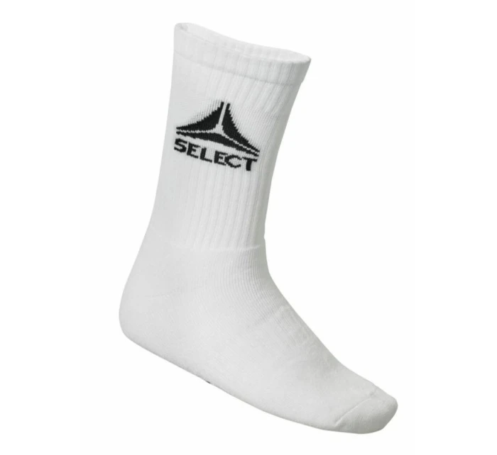 Futbalové tréningové ponožky SELECT white short 3-pack