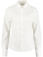 KK 702 Halenka Oxford s dlouhým rukávem white model 22420456 - Kustom Kit KK 702 Halenka Oxford s dlouhým rukávem white model 22420456 - Kustom Kit