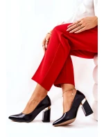 Kožené lodičky Lewski model 21571499 Černé - Boto Kožené lodičky Lewski model 21571499 Černé - Boto