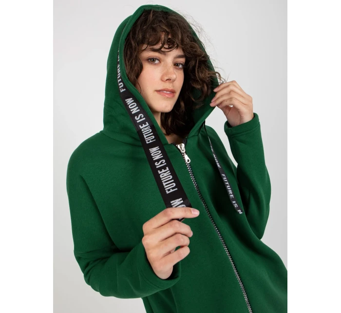 Mikina RV BL 6683.00P tmavo zelená