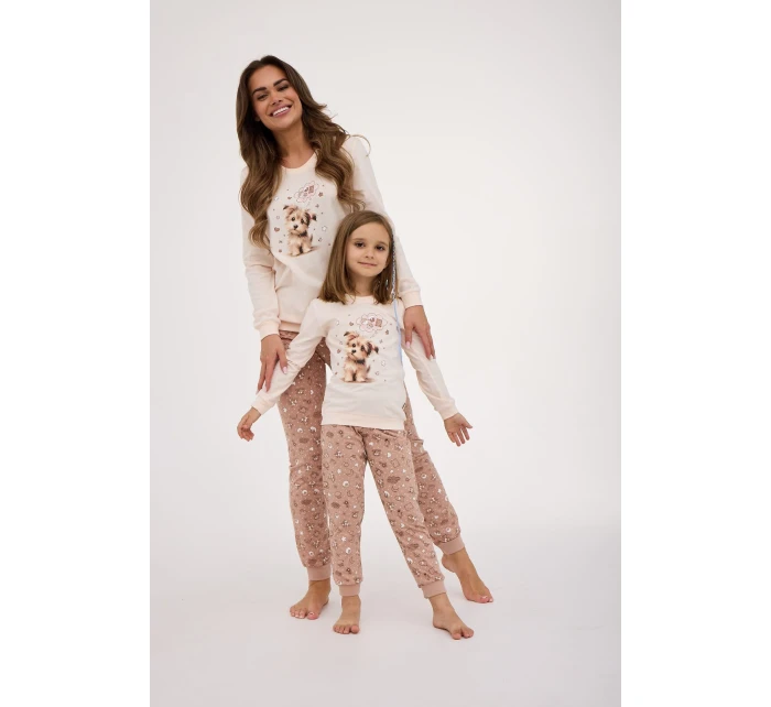 Dětské dívčí pyžamo Sweet délka/r 86128 model 21238271 - Cornette Dětské dívčí pyžamo Sweet délka/r 86128 model 21238271 - Cornette