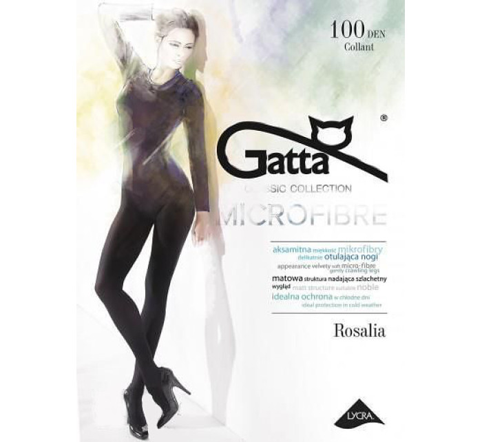 Pančuchové nohavice Gatta Rosalia 100 den 5-XL