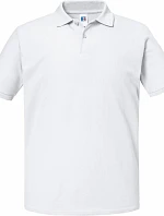 Russell Athletic 570M Pánske piqué polo „Authentic Eco“ 10.570M biele