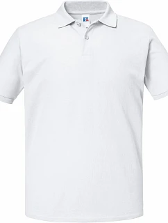 Russell Athletic 570M Pánske piqué polo „Authentic Eco“ 10.570M biele