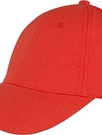 Result Headwear RC 081X 6-panelová nízkoprofilová čiapka s kšiltom 28.081X červená