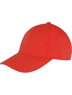 Result Headwear RC 081X 6-panelová nízkoprofilová čiapka s kšiltom 28.081X červená