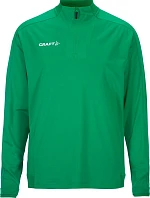 Craft Teamwear Evolve 2.0 Half Zip M Pánska tréningová bunda s 1/4 zipsom 82.4758 team green