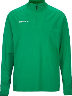 Craft wear Evolve 2.0 Half Zip M Pánská tréninková bunda s 1/4 zipem  green model 22468301 - Craft Teamwear