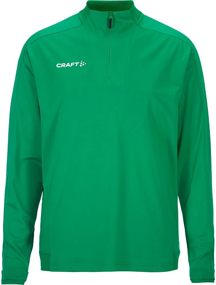Craft Teamwear Evolve 2.0 Half Zip M Pánska tréningová bunda s 1/4 zipsom 82.4758 team green Craft Teamwear Evolve 2.0 Half Zip M Pánska tréningová bunda s 1/4 zipsom 82.4758 team green