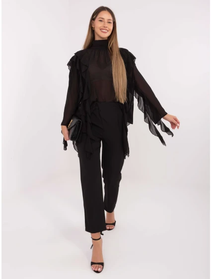 Blúzka PM BZ J1005.25 čierna Blúzka PM BZ J1005.25 čierna