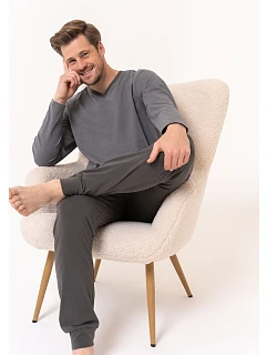 Pyžamo Moraj PDM4600-021 s dlhými rukávmi, veľkosti M–2XL