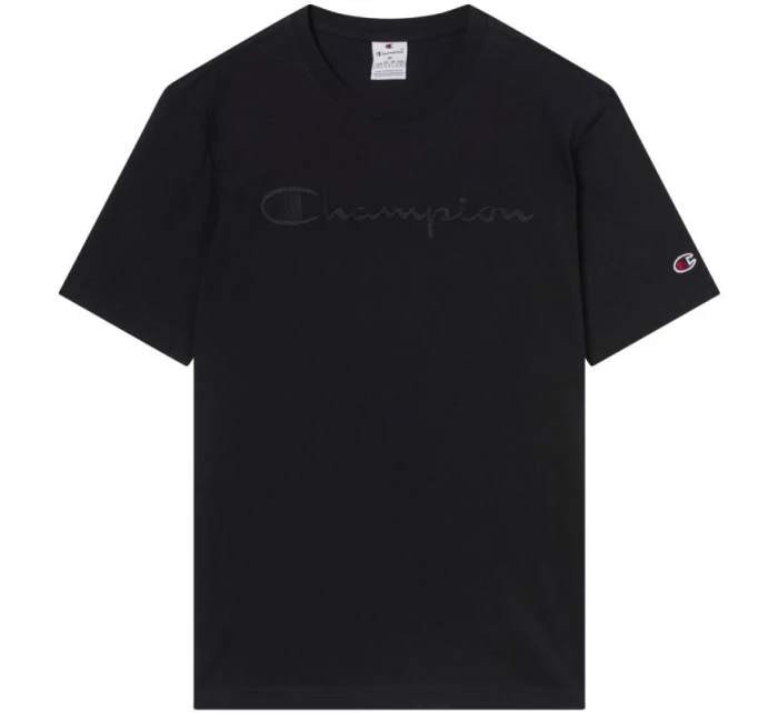 Pánské tričko SS Tee black model 21479795 KK001 pánské - CHAMPION