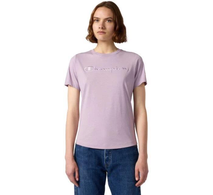 Champion dámske tričko SS Tee pink 118382 VS100